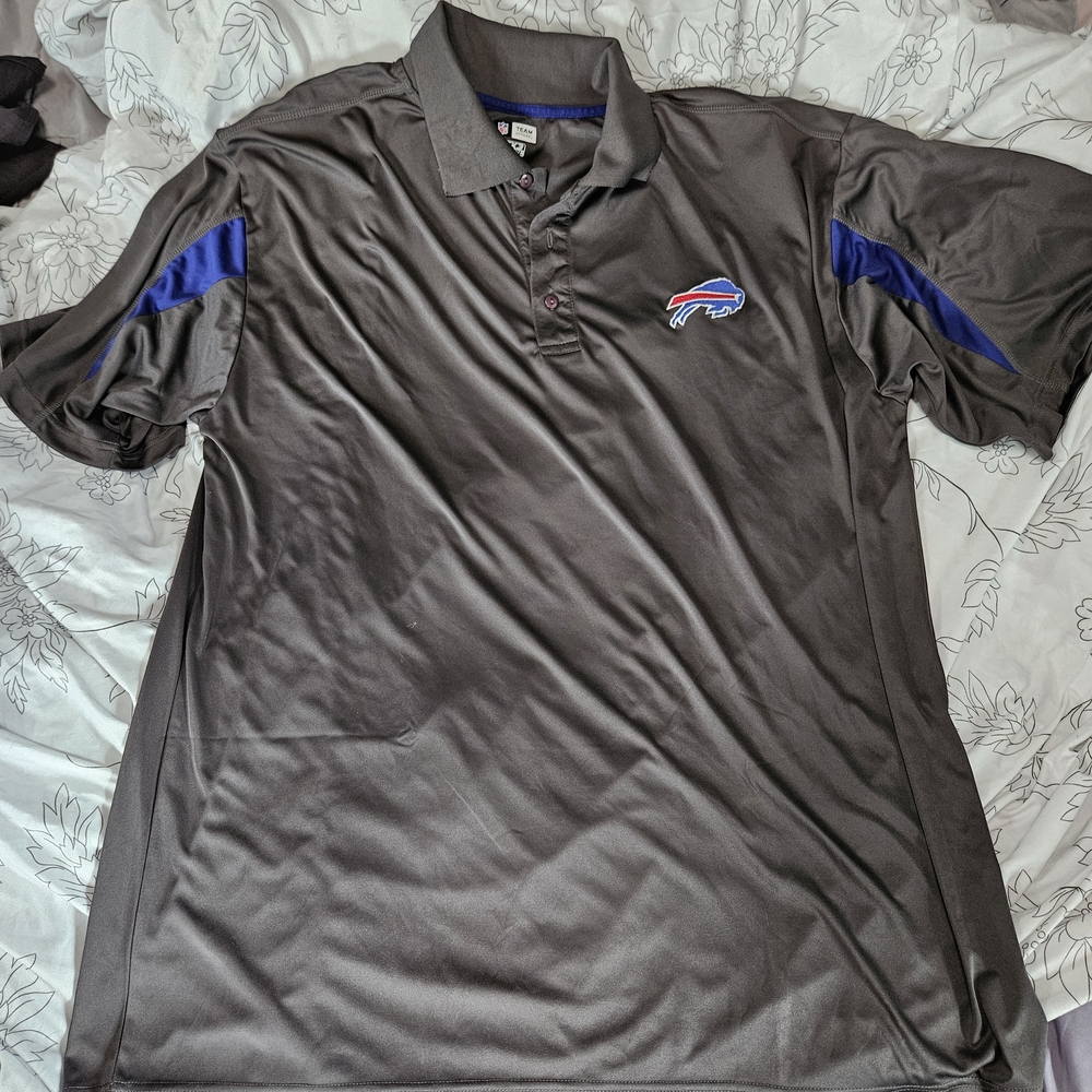 NWT Buffalo Bills 2XL Tall Polo Shirt